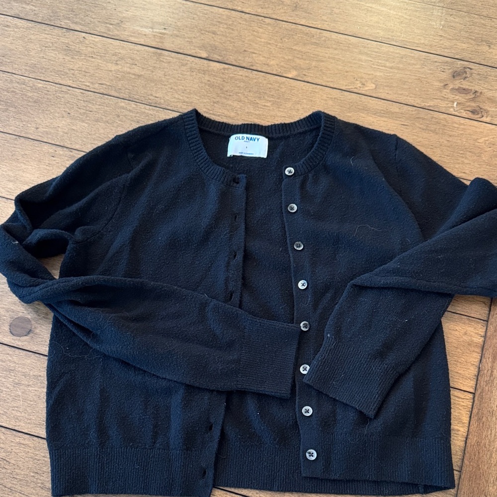 Old Navy Women's Black Cardigan Sweater
